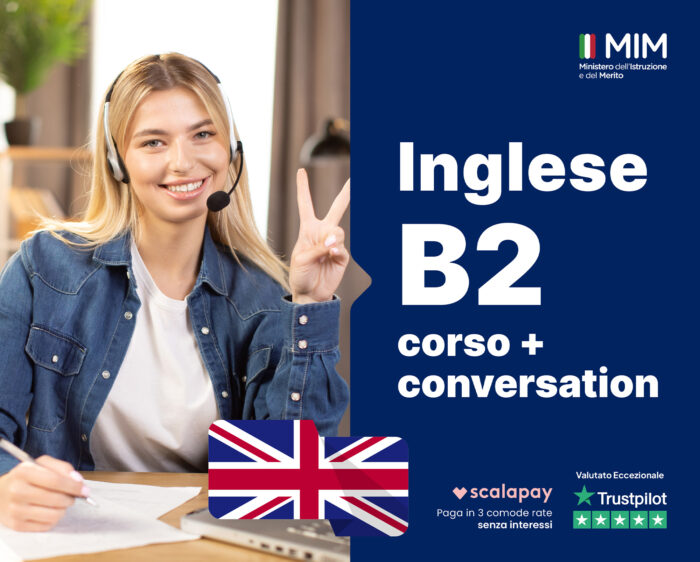Corso Inglese Livello B2 – Certificazione MIM