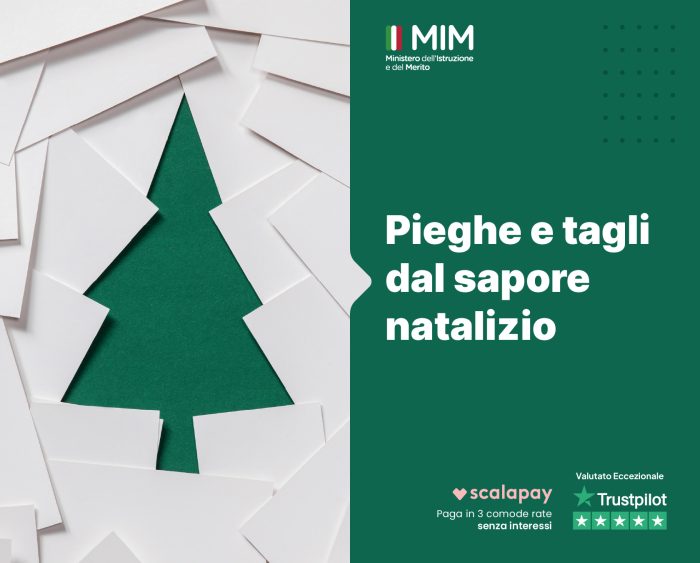 Pieghe e tagli dal sapore natalizio