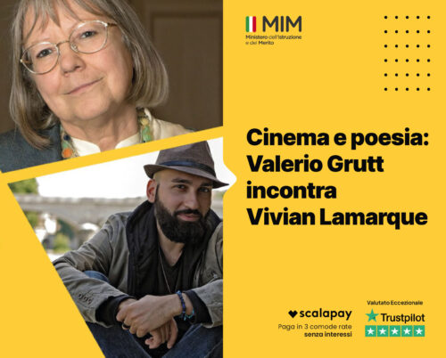 Cinema e poesia: Valerio Grutt incontra Vivian Lamarque