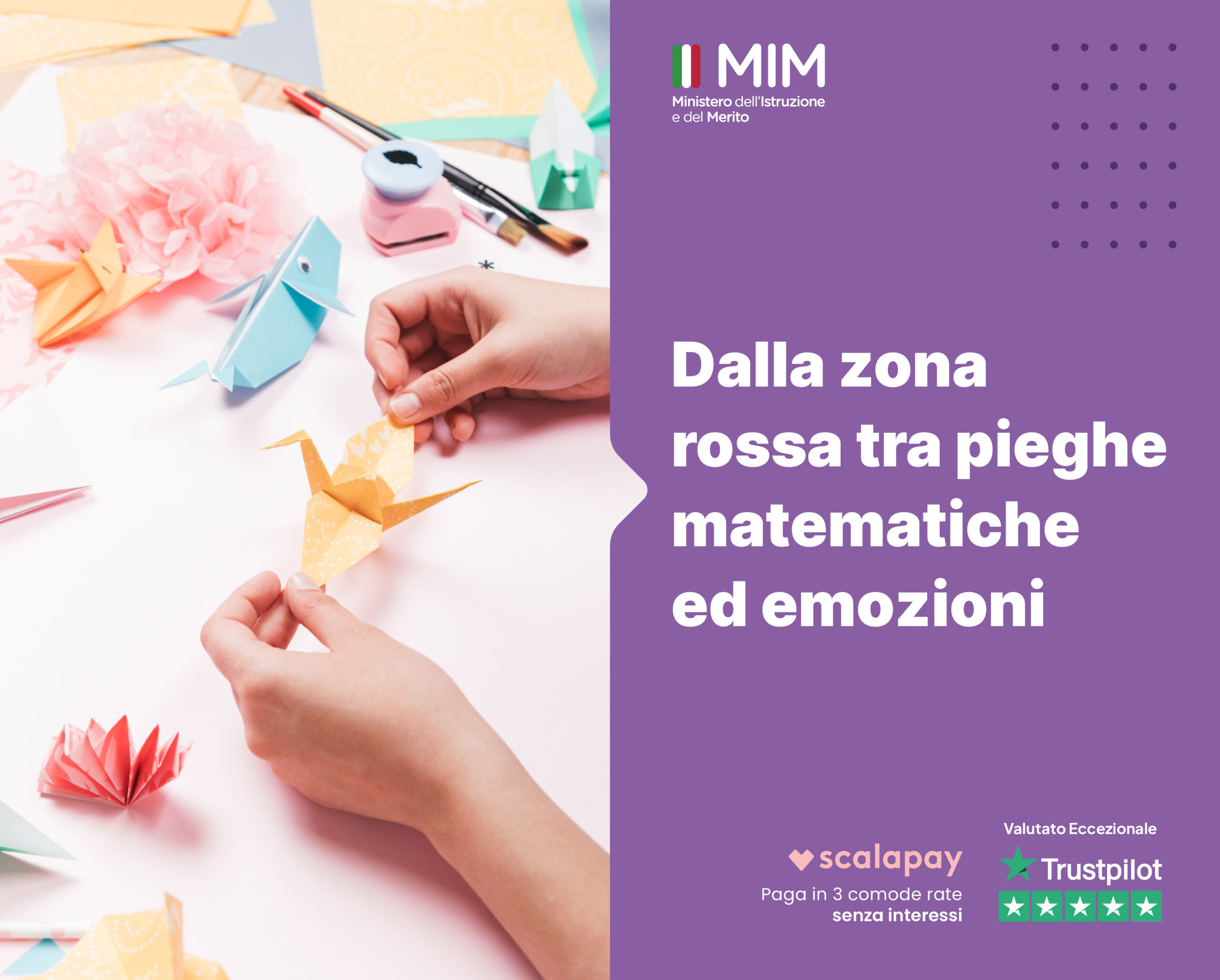 Dalla zona rossa tra pieghe matematiche ed emozioni