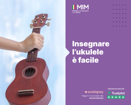 Insegnare l’ukulele è facile