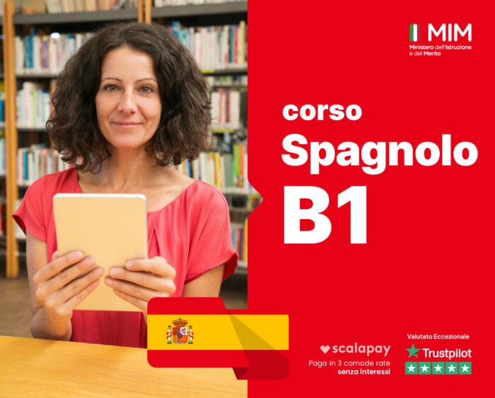 Corso di Spagnolo Livello B1 tenuto da docente madrelingua