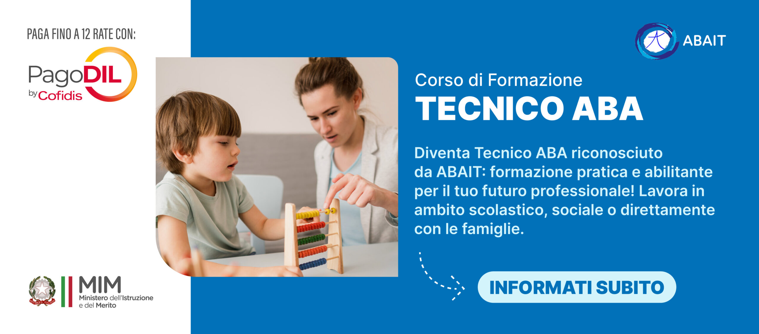 Corso di Formazione Tecnico ABA Corso riconosciuto ABAIT
