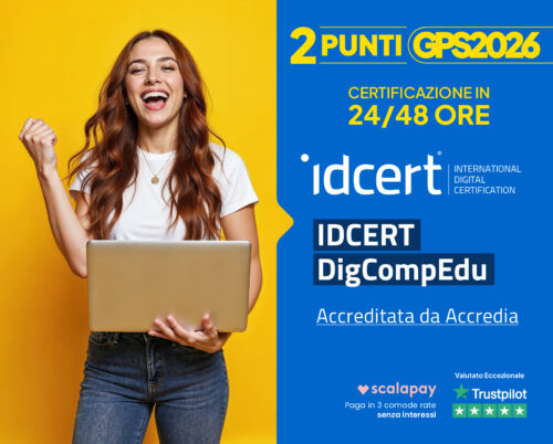 idCert 2 Punti GPS - DigCompEdu