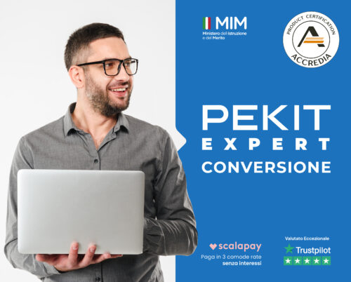 Pekit Expert CONVERSIONE Certificazione Informatica riconosciuta da ACCREDIA