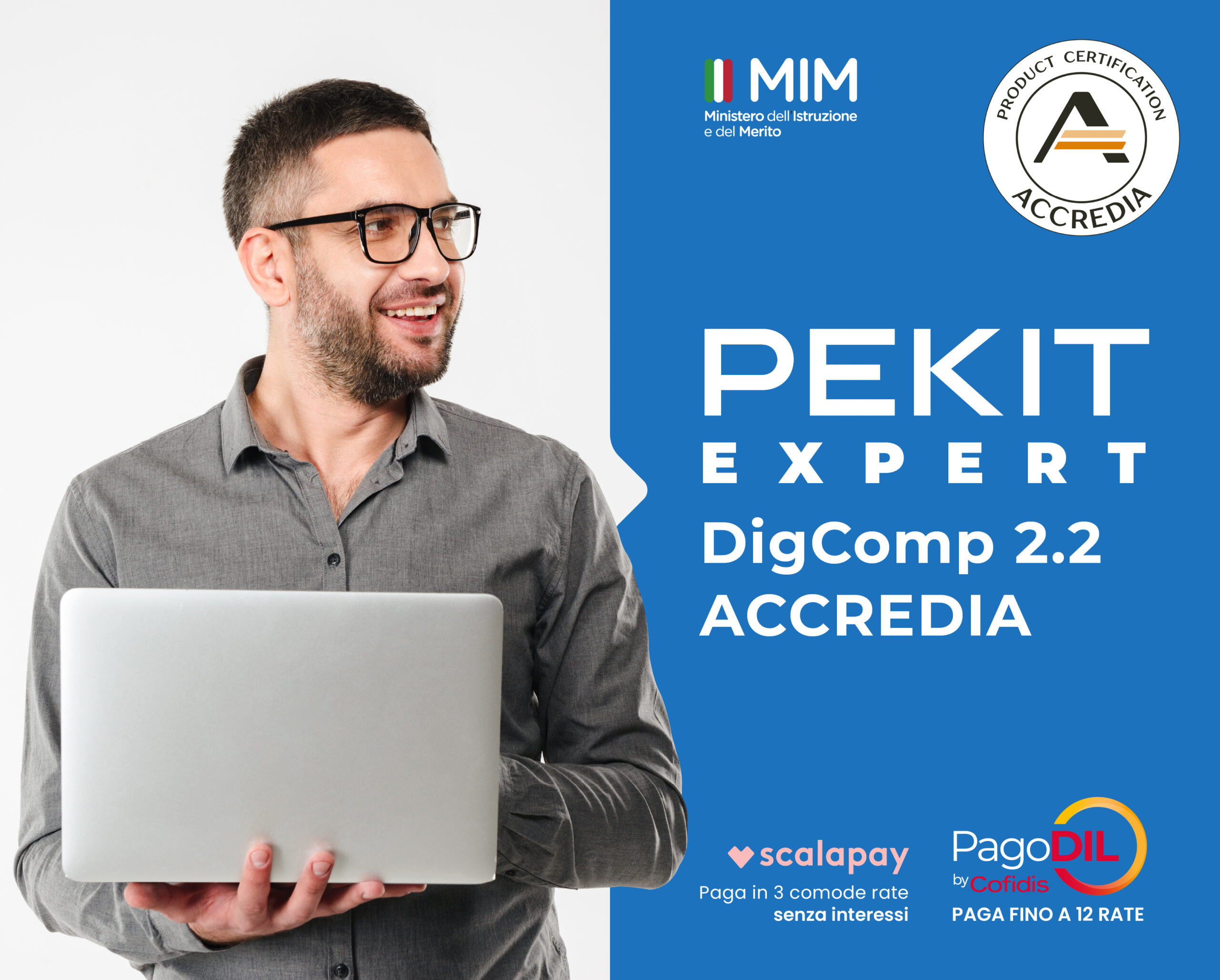 Certificazione Informatica riconosciuta da ACCREDIA – e-Competence Framework (e-CF) – DigComp