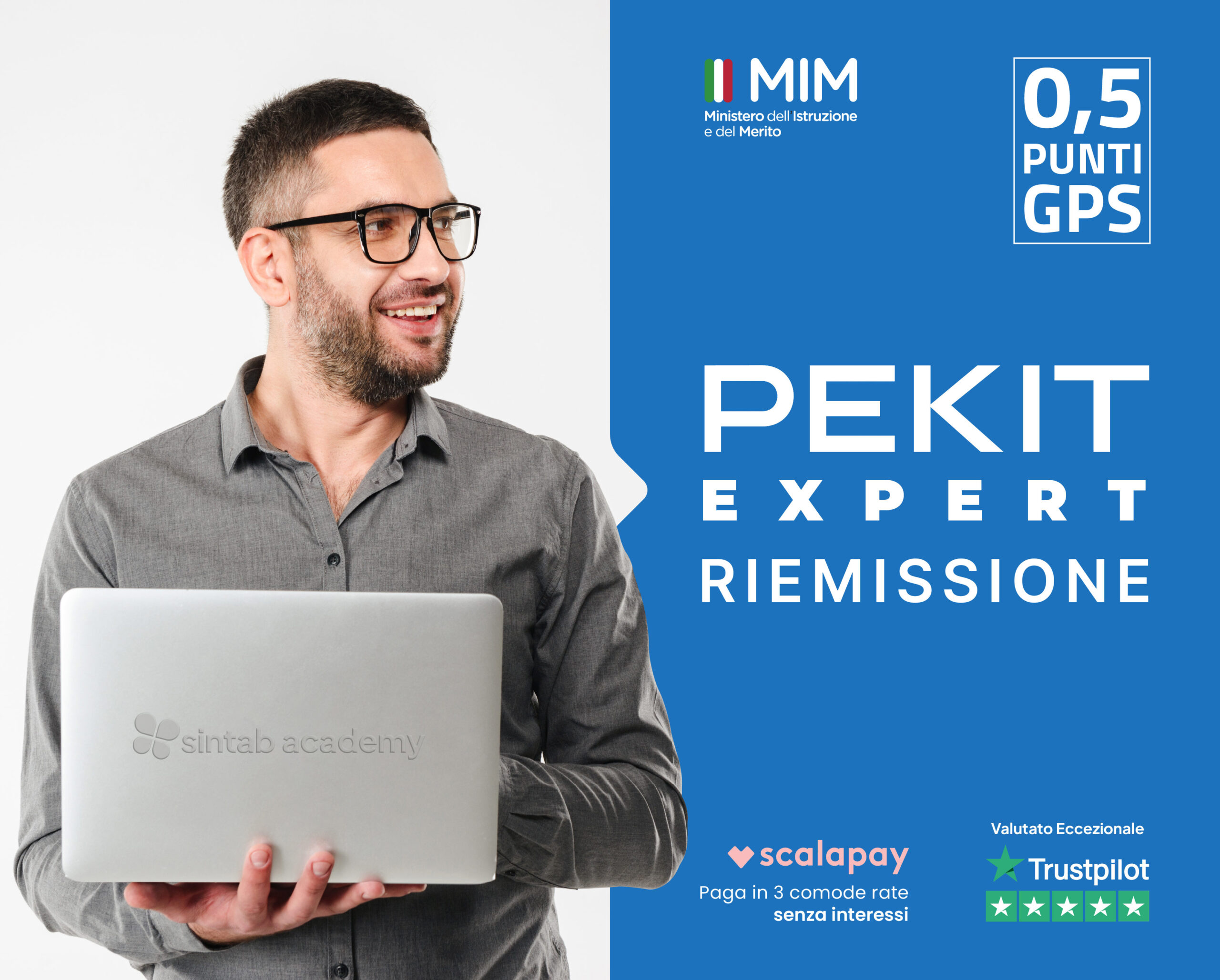 PEKIT Expert – Riemissione Upgrade Certificazione Pekit Expert: aggiorna le tue competenze e aumenta il tuo punteggio per i concorsi Oggi con Bollino ACCREDIA – 0,5 Punti GPS