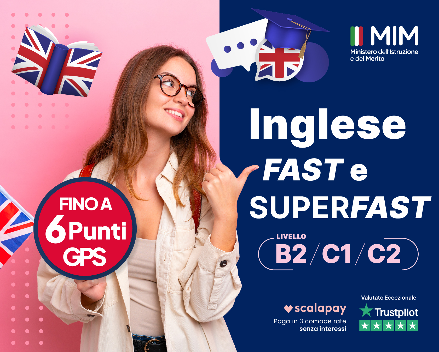 Certificazione Linguistica Inglese Livello B2 C1 C2 - GPS