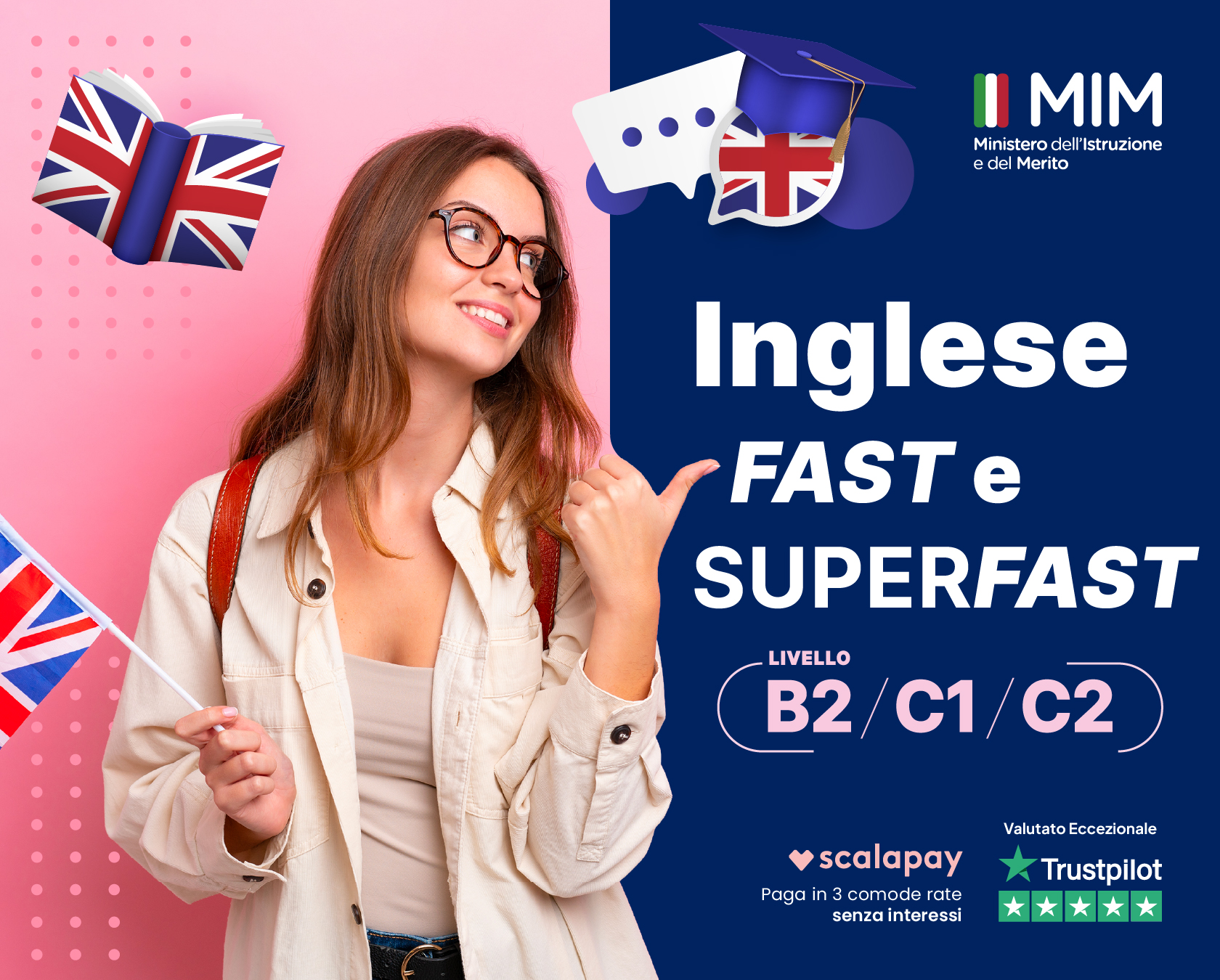Certificazione Linguistica Inglese Livello B2 C1 C2 - GPS